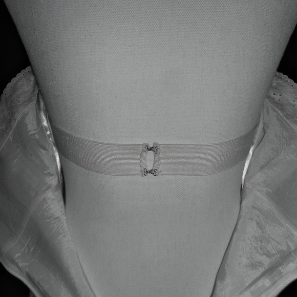 J. Crew White Eyelet Strapless Sheath Dress 4 - Picture 7 of 8